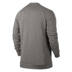 Тенісна футболка чоловіча Nike Dry Top Fleece Crew grey/black