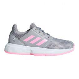 Дитячі тенісні кросівки adidas CourtJam Junior grey/pink Дитячі тенісні кросівки adidas CourtJam Junior grey/pink