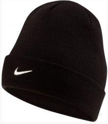 Спортивна шапка Nike Beanie Metal Swoosh black/black/metallic silver
