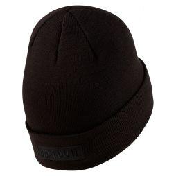 Спортивна шапка Nike Beanie Metal Swoosh black/black/metallic silver