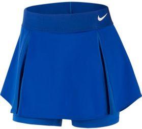 Тенісна спідничка жіноча Nike Court Elevated Flouncy Skirt game royal/white