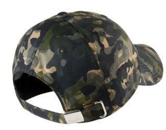 Кепка дитяча Nike Youth Heritage 86 Cap Metal Swoosh camo/metallic silver