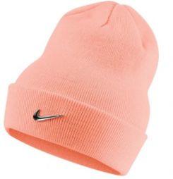 Спортивна шапка Nike Beanie Metal Swoosh light pink/metallic silver