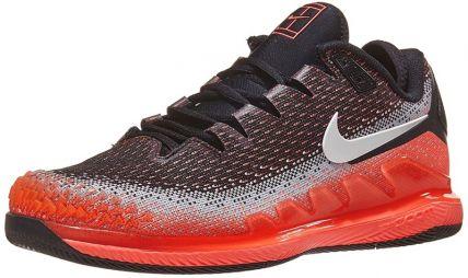Тенісні кросівки чоловічі Nike Air Zoom Vapor X Knit black/white/dark grey/hot lava Тенісні кросівки чоловічі Nike Air Zoom Vapor X Knit black/white/dark grey/hot lava