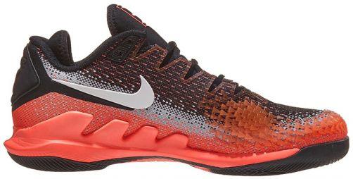 Тенісні кросівки чоловічі Nike Air Zoom Vapor X Knit black/white/dark grey/hot lava Тенісні кросівки чоловічі Nike Air Zoom Vapor X Knit black/white/dark grey/hot lava