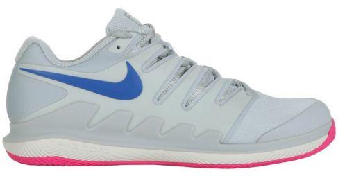Тенісні кросівки жіночі Nike WMNS Air Zoom Vapor 10 ГРУНТ pure platinum/racer blue Тенісні кросівки жіночі Nike WMNS Air Zoom Vapor 10 ГРУНТ pure platinum/racer blue