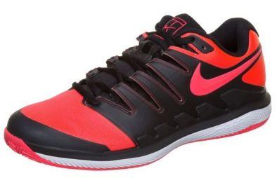 Дитячі тенісні кросівки Nike Zoom Vapor 10 Грунт Jr black/solar red/white Дитячі тенісні кросівки Nike Zoom Vapor 10 Грунт Jr black/solar red/white