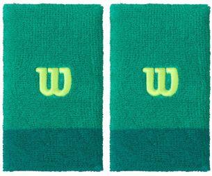 Напульсник Wilson Extra Wide deep green/lagoon green/sharp green