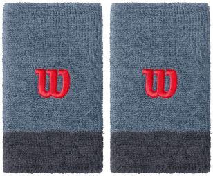 Напульсник Wilson Extra Wide flint/ebony/wilson red