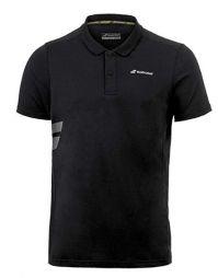 Тенісна футболка чоловіча Babolat Core Polo Pique Men black поло