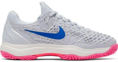 Тенісні кросівки жіночі Nike WMNS Air Zoom Cage 3 HCpure platinum/racer blue Тенісні кросівки жіночі Nike WMNS Air Zoom Cage 3 HCpure platinum/racer blue