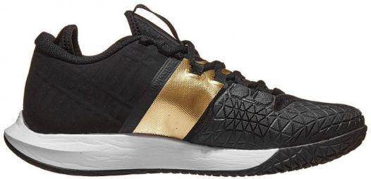 Тенісні кросівки чоловічі Nike Court Air Zoom Zero black/black/metallic gold Тенісні кросівки чоловічі Nike Court Air Zoom Zero black/black/metallic gold