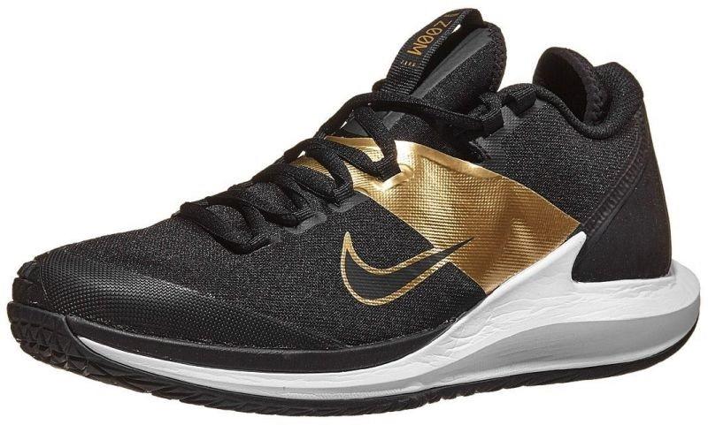 Теннисные кроссовки мужские Nike Court Air Zoom Zero black/black/metallic gold