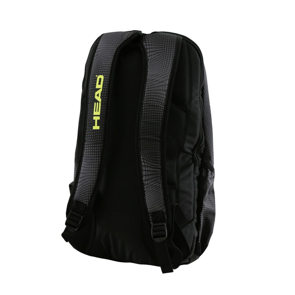 Тенісний рюкзак Head Tour Team Extreme Backpack black/yelllow