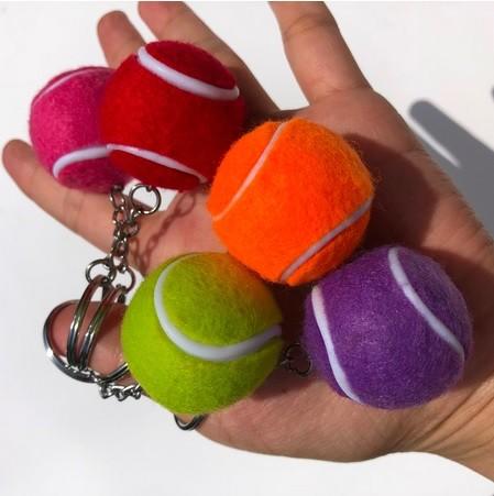 Брелок Mini Tennis Ball Key Buckle violet