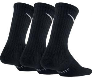Носки дитячі Nike Performance Cushioned Crew Junior 3-pack/black Носки дитячі Nike Performance Cushioned Crew Junior 3-pack/black