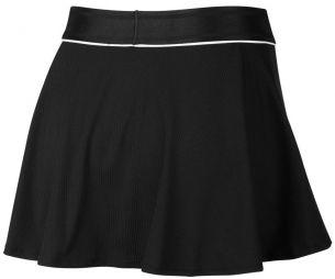 Теннисная юбка женская Nike Court Dry Flounce Skirt black/white/black