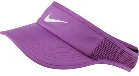 Візор Nike Aerobill Feather Light Visor purple nebula/white Візор Nike Aerobill Feather Light Visor purple nebula/white