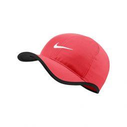 Тенісна кепка Nike Feather Light Cap ember glow/black/white