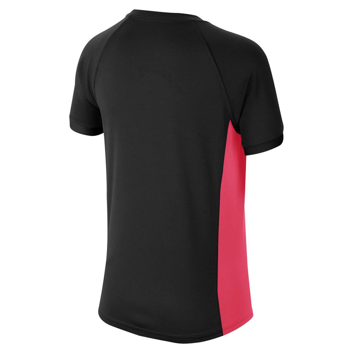 Тенісна футболка дитяча Nike Court Dry T-Shirt Boy black/laser crimson