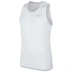 Спортивна майка чоловіча Nike Miler Tank Top white/silver