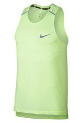 Спортивна майка чоловіча Nike Miler Tank Top barely volt/aviator grey/reflective silver