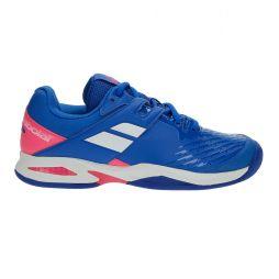 Дитячі тенісні кросівки Babolat Propulse All Court Junior blue/pink Дитячі тенісні кросівки Babolat Propulse All Court Junior blue/pink