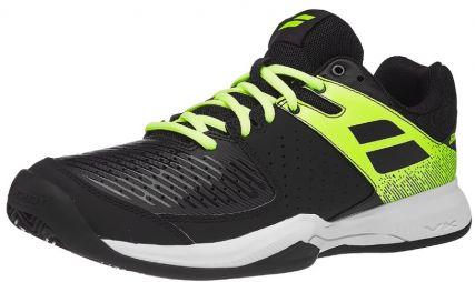 Тенісні кросівки чоловічі Babolat Cud Pulsion Грунт black/volt Тенісні кросівки чоловічі Babolat Cud Pulsion Грунт black/volt