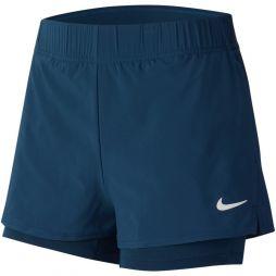 Тенісні шорти жіночі Nike Court Flex Short valerian blue/white