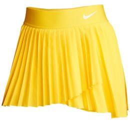 Тенісна спідничка жіноча Nike Court Elevated Victory Skirt opti yellow/white