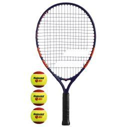Теннисная ракетка детская Babolat Roland Garros (21) dark blue/orange
