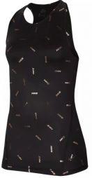 Тенісна майка жіноча Nike Court Dry Tank black/metallic gold