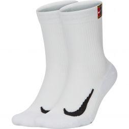 Носки тенісні Nike Multiplier Crew 2PR Cushioned 2 пари white/white