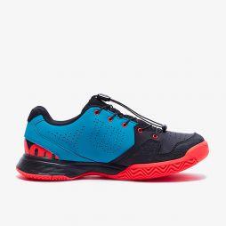 Дитячі тенісні кросівки Wilson Kaos QL Junior hawaiian surf/black/fiery coral Дитячі тенісні кросівки Wilson Kaos QL Junior hawaiian surf/black/fiery coral