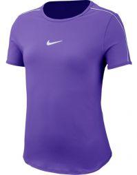 Тенісна футболка дитяча Nike Court G Dry Top psychic purple/white/white Тенісна футболка дитяча Nike Court G Dry Top psychic purple/white/white
