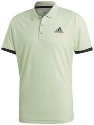 Тенісна футболка чоловіча adidas NY Polo glow green/carbon