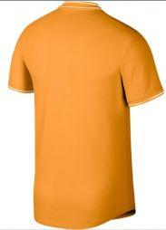 Теннисная футболка мужская Nike Court Advantage Polo canyon gold