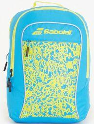 Теннисный рюкзак детский Babolat Backpack Junior Club blue/yellow lime Теннисный рюкзак детский Babolat Backpack Junior Club blue/yellow lime