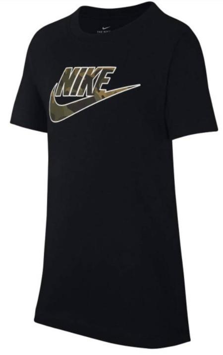 Теннисная футболка детская Nike Sportswear Futura black