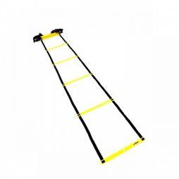 Координаційна драбинка LiveUp Agility Ladder (4 m) black/yellow