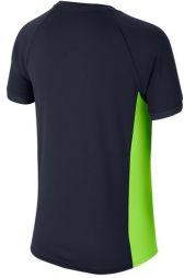 Тенісна футболка дитяча Nike Court Dry T-Shirt Boy obsidian/ghost green Тенісна футболка дитяча Nike Court Dry T-Shirt Boy obsidian/ghost green