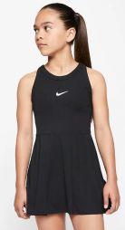 Тенісне плаття для дівчаток Nike Court Dry Dress black/white Тенісне плаття для дівчаток Nike Court Dry Dress black/white