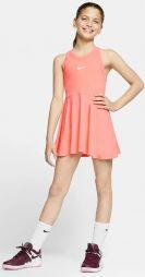 Тенісне плаття для дівчаток Nike Court Dry Dress sunblush/white Тенісне плаття для дівчаток Nike Court Dry Dress sunblush/white