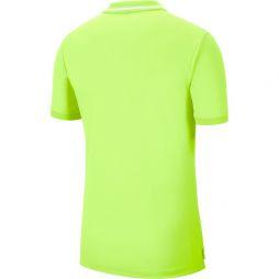 Теннисная футболка мужская Nike Court Dry Pique Polo ghost green/white/white