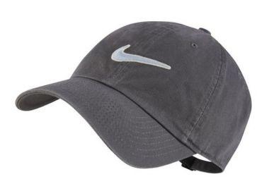 Тенісна кепка Nike H86 Essential Swoosh Cap gunsmoke/white