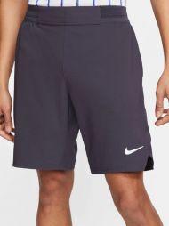 Тенісні шорти чоловічі Nike Court Flex Ace 9 inch Short gridiron/white