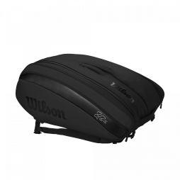 Теннисная сумка Wilson Federer DNA 12 Pk Bag black/black