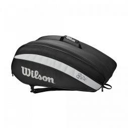 Теннисная сумка Wilson Fed Team 12 Pk Bag black/grey