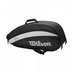 Теннисная сумка Wilson Fed Team 6 Pk Bag black/grey