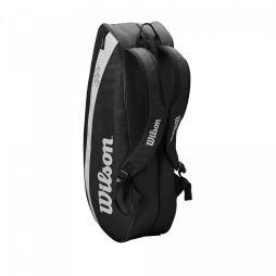 Теннисная сумка Wilson Fed Team 6 Pk Bag black/grey